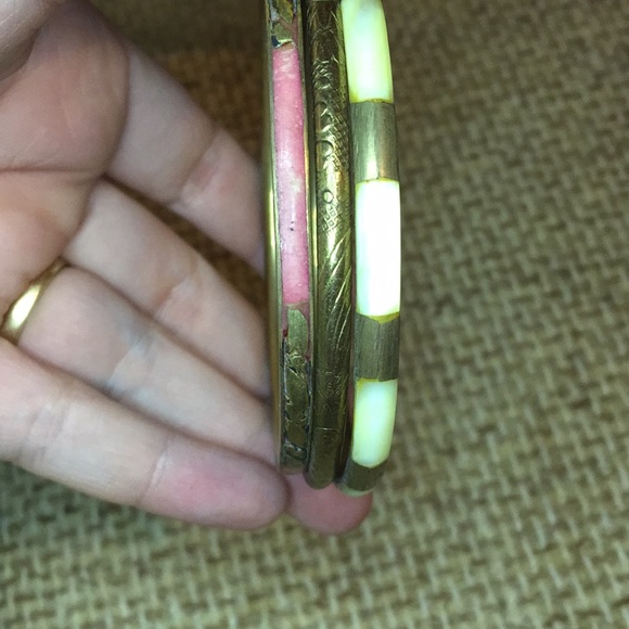 Vintage bangles (set of 3) - Picture 2 of 3
